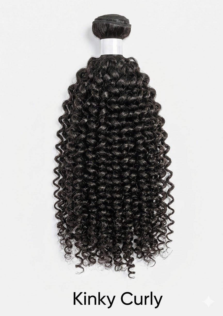 Kinky Curly Human Hair Bundle/Extension