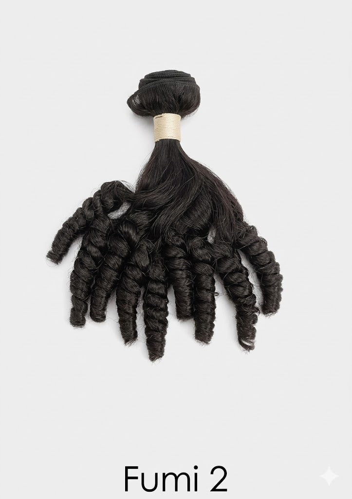 Fumi 2 Human Hair Bundle/Extension