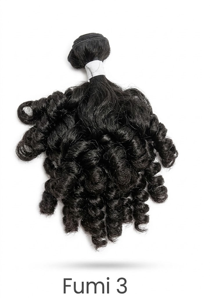 Fumi 3 Human Hair Bundle/Extension