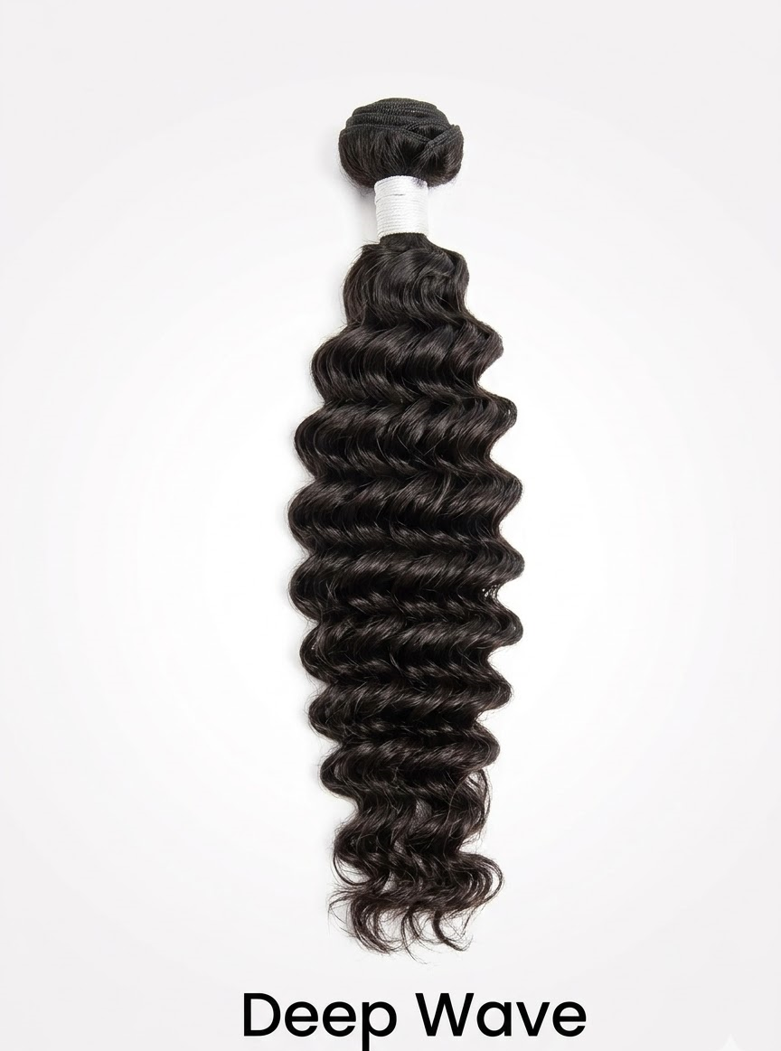 Deep Wave Curly Human Hair Bundle/Extension