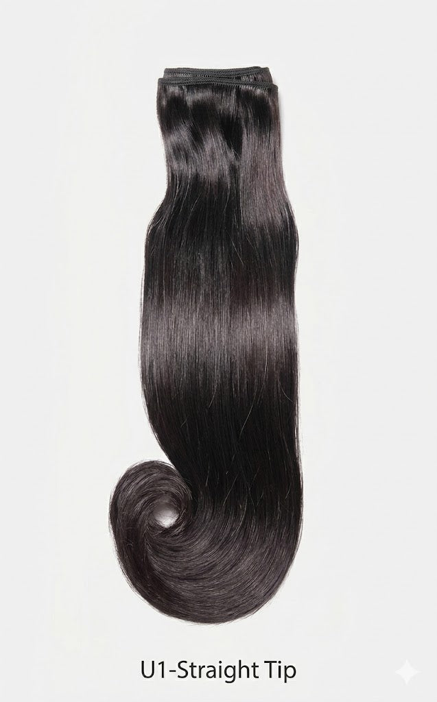 Silky Straight Tip Sew-in Hair Extension Bundle | U1 Style
