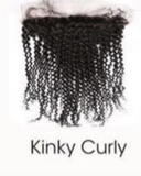 Kinky Curly Lace Frontal Human Hair Piece