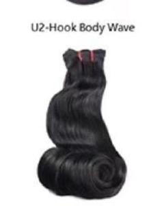 U2-Hook Body Wave Human Hair Extension Bundle | Luxurious Deep Wave Weave
