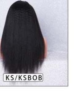 KS Kinky Straight Lace Front Wig | Premium Human Hair Wigs for Women