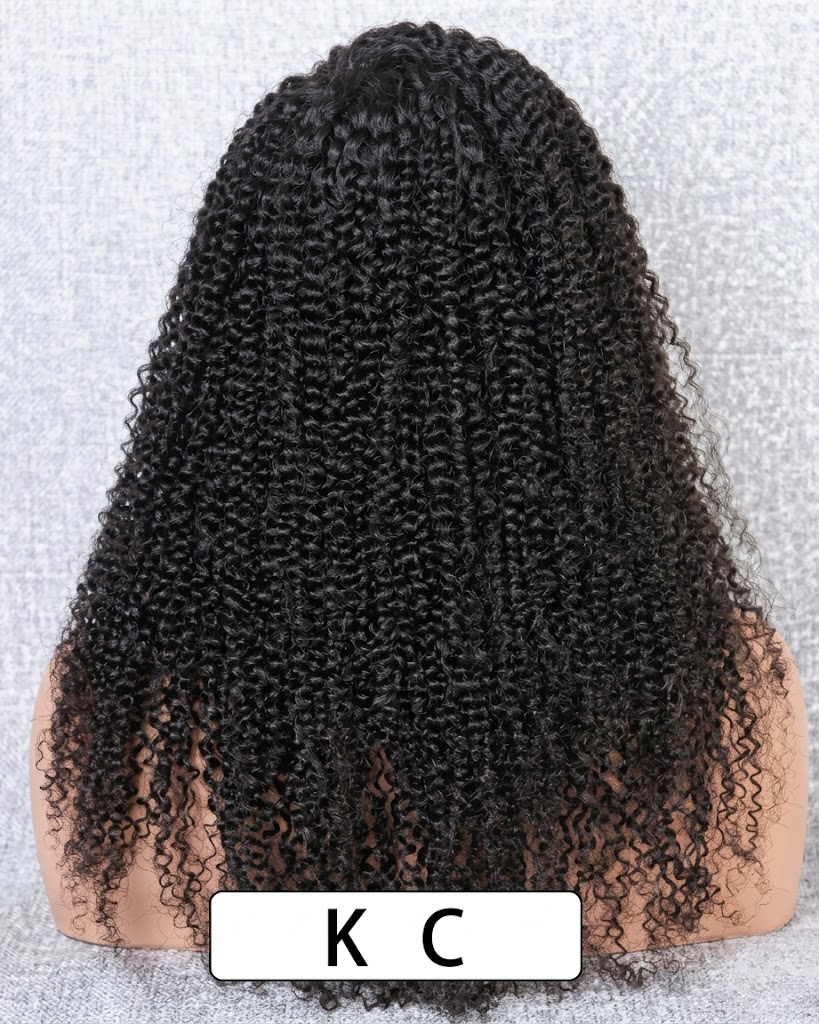 KC Kinky Curly Lace Front Wig | Premium Human Hair Wigs for Women