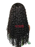 Deep Curly Human Hair Wig - Long Length Full Density