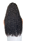 Deep Curly Human Hair Wig - Long Length Full Density