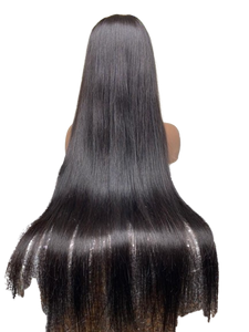 Silky Straight Human Hair Extensions - Double Drawn Weave