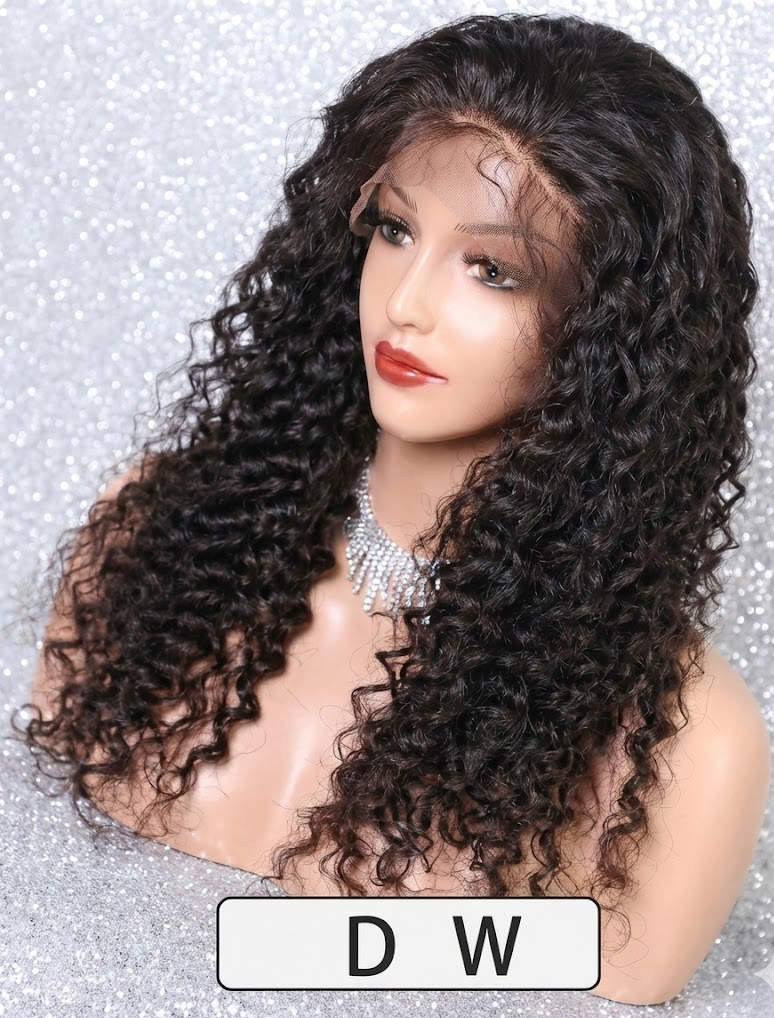 DW Deep Wave Lace Front Wig | Premium Human Hair Wigs for Women