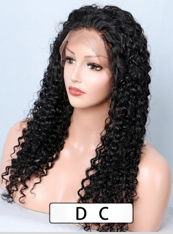 DC Deep Curl Lace Front Wig | Premium Human Hair Wigs for Women
