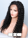 DC Deep Curl Lace Front Wig | Premium Human Hair Wigs for Women