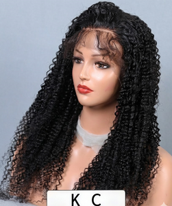 KC Kinky Curly Lace Front Wig | Premium Human Hair Wigs for Women