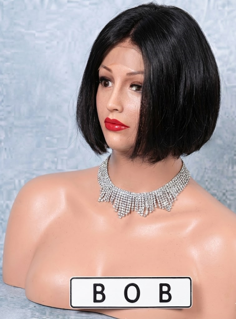 BOB Lace Front Wig | Premium Human Hair Wigs for Women
