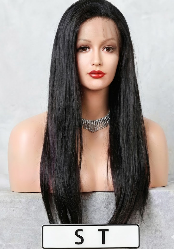 ST Silky Straight Lace Front Wig | Premium Human Hair Wigs for Women